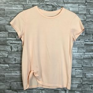 All Saints side pull up light orange T-Shirt XS (W747)